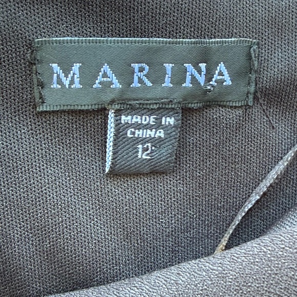 Marina Black Midi Sheath Off-the-Shoulder Bodycon
Dress Size 12 - Picture 9 of 16